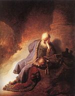 Jeremiah lamenting
