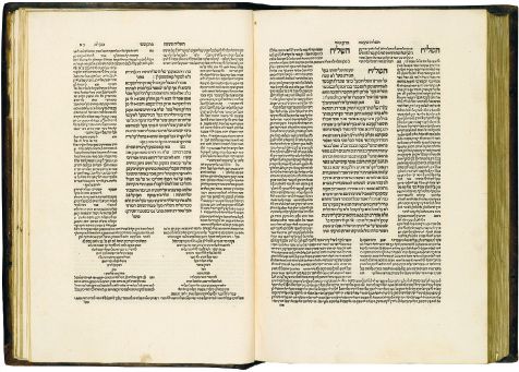 Daniel Bombergs 16th-century edition of the Babylonian Talmud