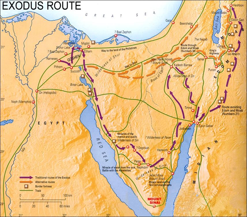 route-of-the-exodus